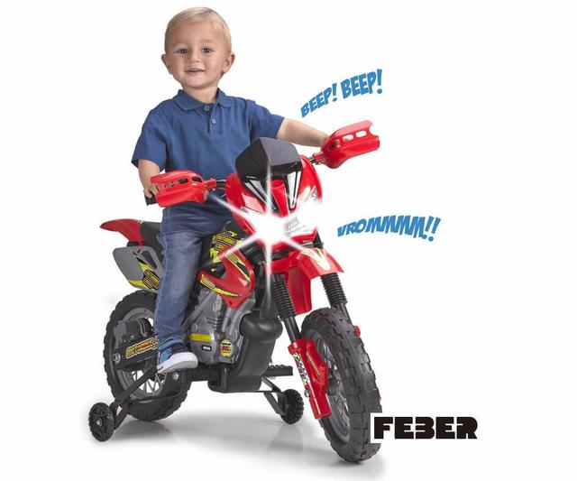 دراجة نارية للأطفال من FEBER - SW1hZ2U6MTU3NDE1