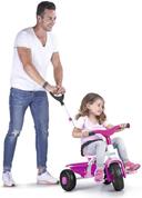 سيكل اطفال بنات زهري ثلاث كفرات مع حزام آمان ومقعد مريح فيبر Feber Comfortable Seat Safety Belt 3 Wheels Pink Trike Baby - SW1hZ2U6MTU3Mjg2
