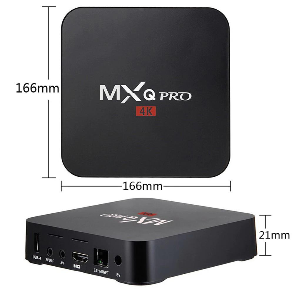 ريسيفر أندرويد للتلفزيون Wownect MXQ Pro Android TV Box 4k - cG9zdDoxMzM1MjM=