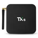 Wownect TX6-H Android TV Box H6 Quad-Core Cortex A53 [4GB RAM 64GB ROM] with 5G Support WIFI Bluetooth Full HD 3D 4K 6K Smart Android TV Box [Supports Miracast] - Black - SW1hZ2U6MTMzMzU0