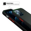 O Ozone iPhone 12 Mini Case, Bumper Edge Slim Ultra-Thin Lightweight Frosted Translucent Matte Protective Bumper Cover [ Designed Case for iPhone 12 Mini ] - Black - Black - SW1hZ2U6MTI0NTM3