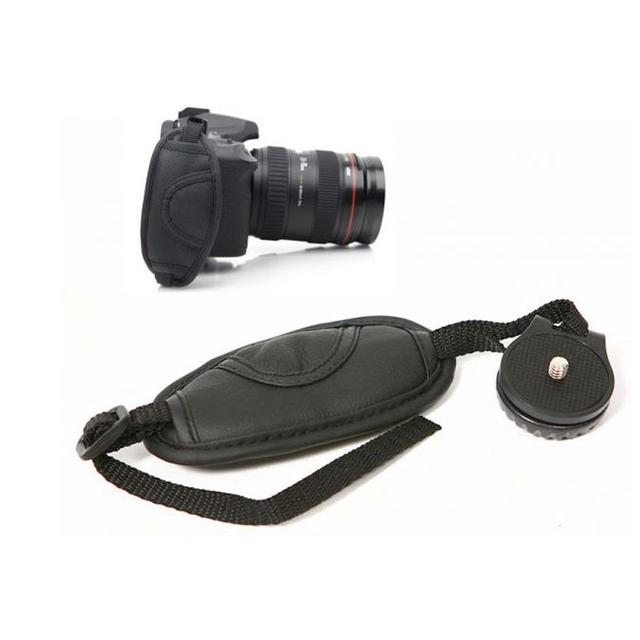 حزام حامل الكاميرا  O Ozone Leather Professional Hand Grip Strap Compatible For Nikon Camera, For Cannon DSLR Camera, Digital Camera, SLR - SW1hZ2U6MTIzOTUy
