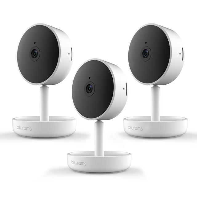 ثلاث كاميرات للمراقبة المنزلية بدقة 1080p مع حساسات الحركة والصوت Home   Security Camera with Human/Sound Detection [Pack Of 3] - Blurams - SW1hZ2U6MTIwODMz