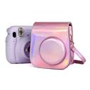 O Ozone Holographic Case for Fujifilm Instax Mini 11 Case PU Leather Instant Camera Cover with Adjustable Strap [ Designed Cover for Fujifilm Instax Mini 11 Instant Camera Bag ] - Pink - Pink - SW1hZ2U6MTI0Nzcy