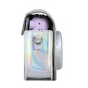 O Ozone Holographic Case for Fujifilm Instax Mini 11 Case PU Leather Instant Camera Cover with Adjustable Strap [ Designed Cover for Fujifilm Instax Mini 11 Instant Camera Bag ] - Silver - Silver - SW1hZ2U6MTI0NTAw