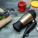 Geepas 1600w Mini Hair Dryer With Foldable Handle 2-Speed & 2 Temperature Settings Cool Shot Function -Ideal For All Types Of Hairs 2 Years Warranty - SW1hZ2U6MTM4NzM3