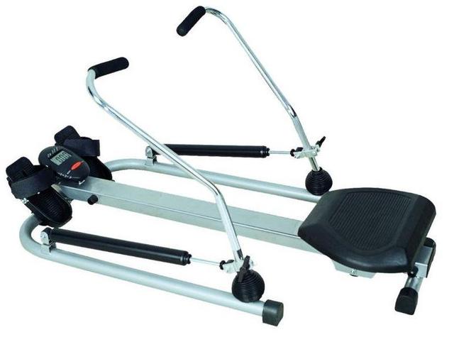 Marshal Fitness full motion rowing machine orbital rower w 350 lb weight capacity and lcd - SW1hZ2U6MTE5MDMz