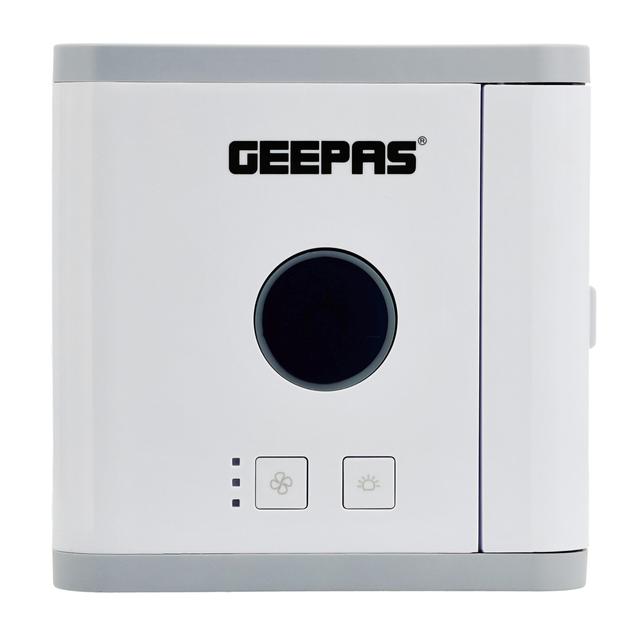 Geepas Mini Air Cooler - 750 ml - 3 Speed Options - LED Night Light - SW1hZ2U6MTU1MjU5
