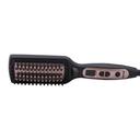 Geepas GHBS86037 Ceramic Hair Brush 45W - Temperature Control with Led Display - 60 Minutes Auto Shut-off - Perfect for Smooth Hair Massage & Styling - SW1hZ2U6MTM5MDgz