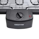 Geepas 2000W Electric Barbecue Grill - Table Grill, Auto-Thermostat Control with Overheat Protection - Space Saving, Detachable Heating Element - Ideal for BBQ Perfect for both Indoor & Outdoor cooking - 2 Years Warranty - SW1hZ2U6MTM1MjIy