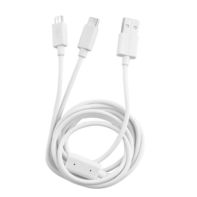 Geepas Micro Usb/Type-C - Fast Charging Cable, Ideal for Pc, Mobile, Smart Watch, GoPro & More - Perfect for Fast charging & Data Sharing - SW1hZ2U6MTM1NzEw