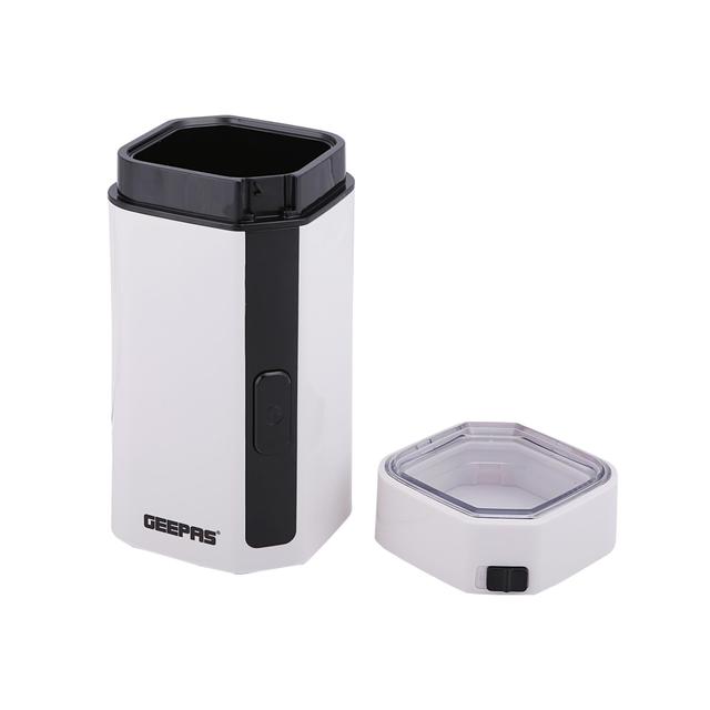 Geepas Electric Coffee Grinder - 150W Motor with Overheat Protection & Stainless Steel Blades GCG41012 - SW1hZ2U6MTM1ODY4