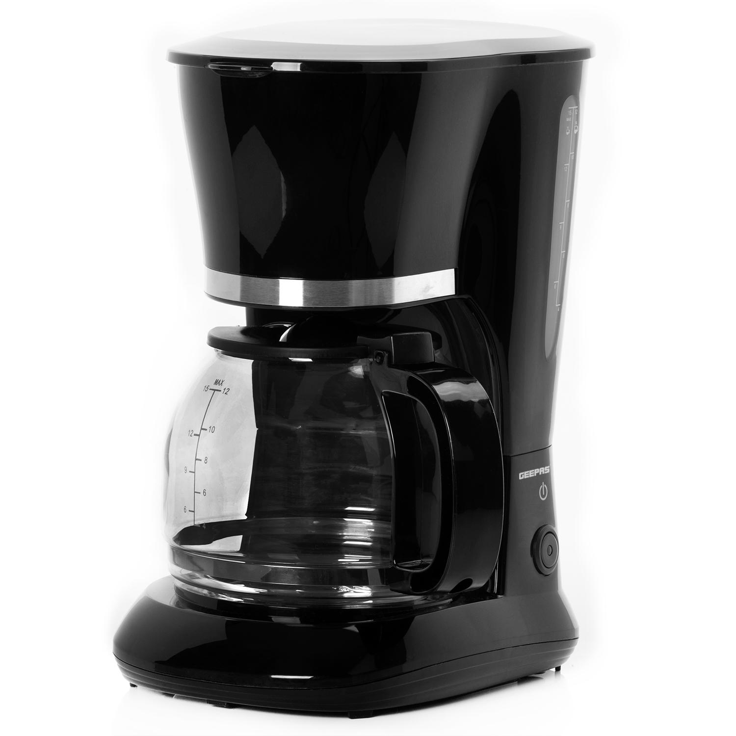 ماكينة تحضير قهوة Geepas Filter Coffee Machine |1.5L