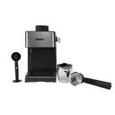 Geepas GCM6109 240ML Cappuccino Maker - Automatic Pressure Release, 4 cup Stainless Steel Filters , Indicator OnOff Lights, 2 Cup Dispense - 2 Years Warranty - SW1hZ2U6MTM2MTIw