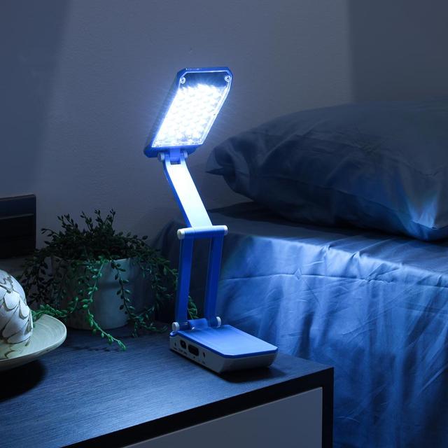مصباح مكتبي Geepas Rechargeable LED Desk Lamp - 1600mAh rechargeable battery - SW1hZ2U6MTM2NTA5