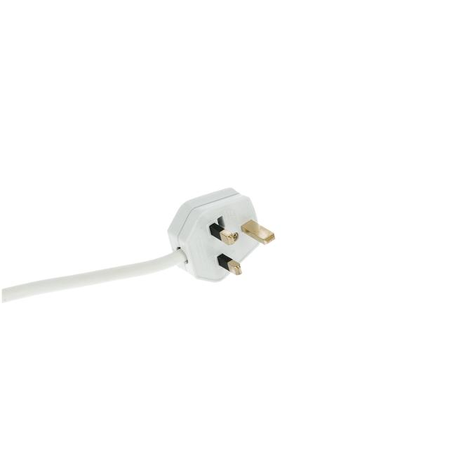 Geepas 3 Way Extension Socket 13A - Charge Multiple Devices with Child Safe, Extra Long Cord & Over Current Protected - Ideal For All Electronic Devices - SW1hZ2U6MTM3MDQ5