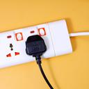 Geepas 3 Way Extension Socket with 2 USB Port - 4 Power Switches with Led Indicators - Extra Long 5m Cord with Over Current Protected - Ideal for All Electronic Devices - SW1hZ2U6MTM3MTEw