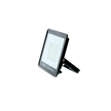 مصباح  Geepas Led Flood Light 100W - Downlight Ceiling Light, Natural Cool White 6500K | Ultra Slim | Ideal for Parking, Restaurant, Store Room & More