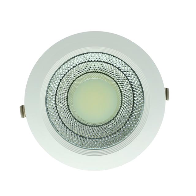 مصباح Geepas Round Slim Downlight Led 25W - Energy Saving Ceiling Light | Natural Cool White 6500K - SW1hZ2U6MTQ5NDI4