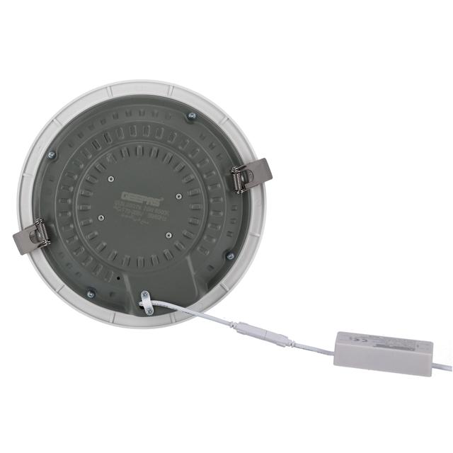 Geepas GESL55076 Round Slim Downlight Led 25W - Downlight Ceiling Light - Natural Cool White 6500K - Long Life Burning Hours - Energy Saving- Ideal for Home Hotel Restaurants & More 1 Year Warranty - SW1hZ2U6MTUzMzM3