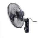 Geepas 16-Inch Wall Fan 60w - 3 Speed Settings With 7.5 Hours Timer | Wide Oscillation & Oveheat Protectio| Ideal For Home Green House Work Room Or Office Use - SW1hZ2U6MTM3NDk0