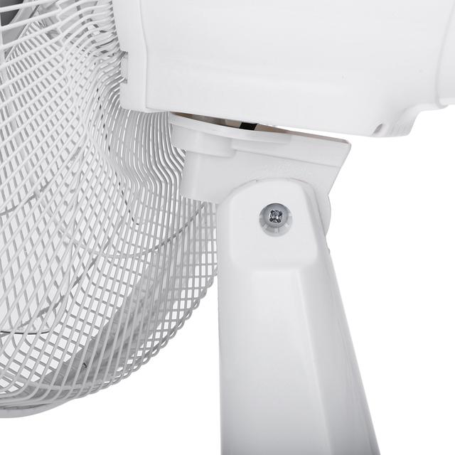 Geepas GF9625 16-Inch Table Fan - 3 Speed Settings with Wide Oscillation - 5 Leaf AS Blade for Cool Air -Perfect for Desk, Home or Office Use - 2 Years Warranty - SW1hZ2U6MTM3Njg3