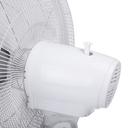 Geepas GF9625 16-Inch Table Fan - 3 Speed Settings with Wide Oscillation - 5 Leaf AS Blade for Cool Air -Perfect for Desk, Home or Office Use - 2 Years Warranty - SW1hZ2U6MTM3Njg5