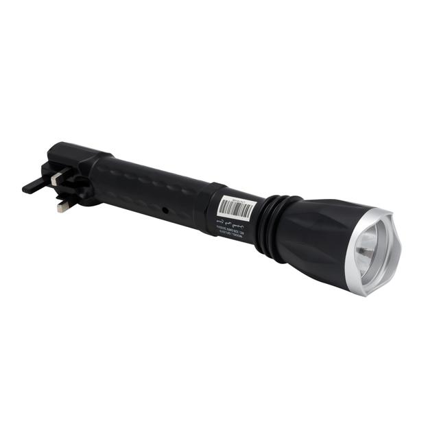 كشاف يدوي Geepas Rechargeable LED Flashlight  1W -400mAh Lead Acid Battery | - SW1hZ2U6MTM4MzI0