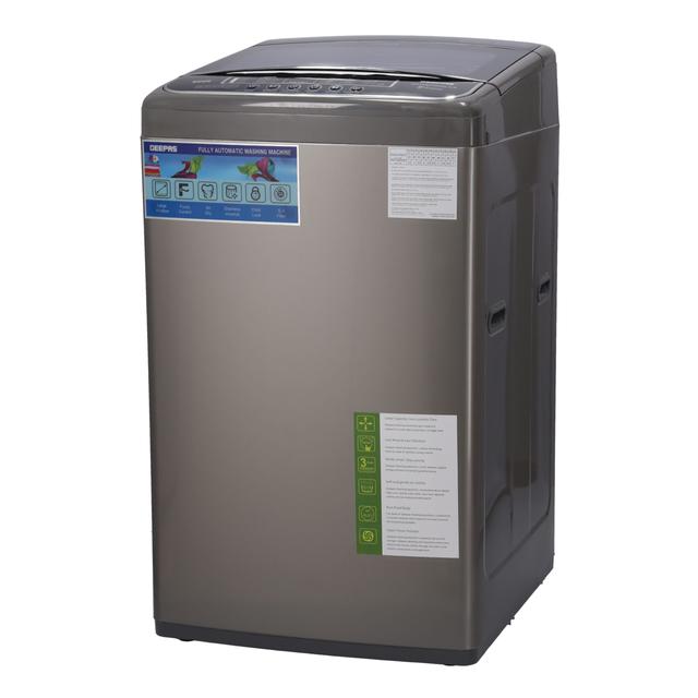 Geepas Fully Automatic Top Load Washing Machine 7KG - Stainless Steel Inner Basket - IMD Controls - Auto Off Memory Power with Auto Balancing -2 Years warranty - SW1hZ2U6MTUzMjI5