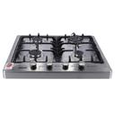 Geepas GGH6391FST 4-Burner Gas Hob - Attractive Design, 4 Controlling Knobs with 2.5Kw Triple Wok Burner -Automatic Ignition, 4 Heating Zones -Stainless Steel Body - SW1hZ2U6MTM4NDYy