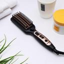 Geepas GHBS86037 Ceramic Hair Brush 45W - Temperature Control with Led Display - 60 Minutes Auto Shut-off - Perfect for Smooth Hair Massage & Styling - SW1hZ2U6MTM5MDg5
