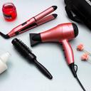 Geepas 4 In 1 Hair Dressing Set - Portable Hair Dryer, Straightener, Curler with Eva Bag - 2000W - Ideal for Styling All Hairs - SW1hZ2U6MTU0MjAz