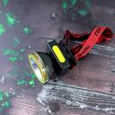 Geepas Rechargeable Water Proof LED Head Lamp – 15 Hours Working Time with 4000 mah Battery, Adjustable Headband - Ideal for Trekking, Camping, Construction Site - SW1hZ2U6MTUxODk1