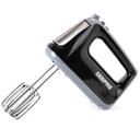 Geepas GHM43020UK 400W Hand Mixer - Professional Food & Cake Mixer for Baking - 5 Speed with Turbo Function, Includes Chrome Extra Long Beaters and Dough Hooks - Dishwasher Safe Accessories - 2 Years Warranty - SW1hZ2U6MTUxMTEz