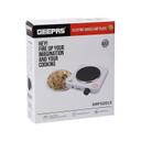 Geepas 1000W Single Hot Plate for Flexible & Precise Table Top Cooking - Cast Iron Heating Plate - Portable Electric Hob with Temperature Control - SW1hZ2U6MTUxOTAw