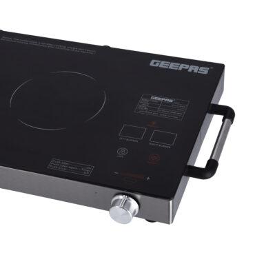 موقد كهربائي بشمعتين بقوة 3200 واط Digital Infrared Cooker - Geepas