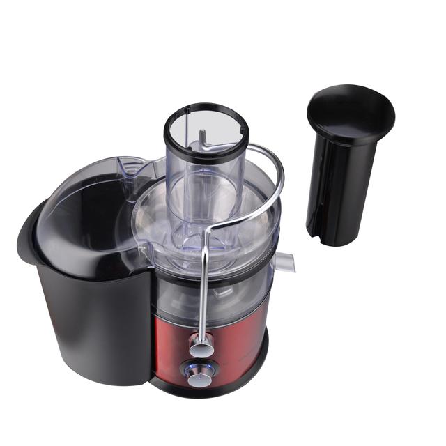 Geepas GJE5437 800W Centrifugal Juicer - 2.2 L Pulp Container Machine Juice Extractor with 75MM Wide Mouth - 2 Speed, Stainless Steel Body, Non-Slip Feet - SW1hZ2U6MTM5OTky