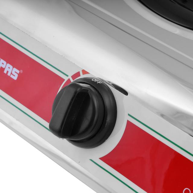 Geepas Auto Ignition Cook-top high Fuel Efficiency Single Burner Gas Cooker GK681 - SW1hZ2U6MTQwNTgy