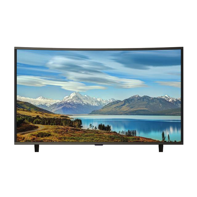 Geepas GLED6548CSUHD 65" Smart Curved 4k Ultra HD TV - Slim Led, 3.5mm, 2 HDMI & 2 Hi-High USB Ports - Wi-Fi, Android with E-Share & Mirror Cast - Crystal Clean Audio Output - 1 Years Warranty - SW1hZ2U6MTUyMDA0