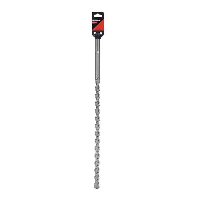 Geepas SDS Max Drilling Flute - Masonry Drill Bit Spiral Flute Rotary Masonry Drill - Ideal for Concrete, Wood & other Soft materials (D24xL540xWL200) - SW1hZ2U6MTUwMDk2