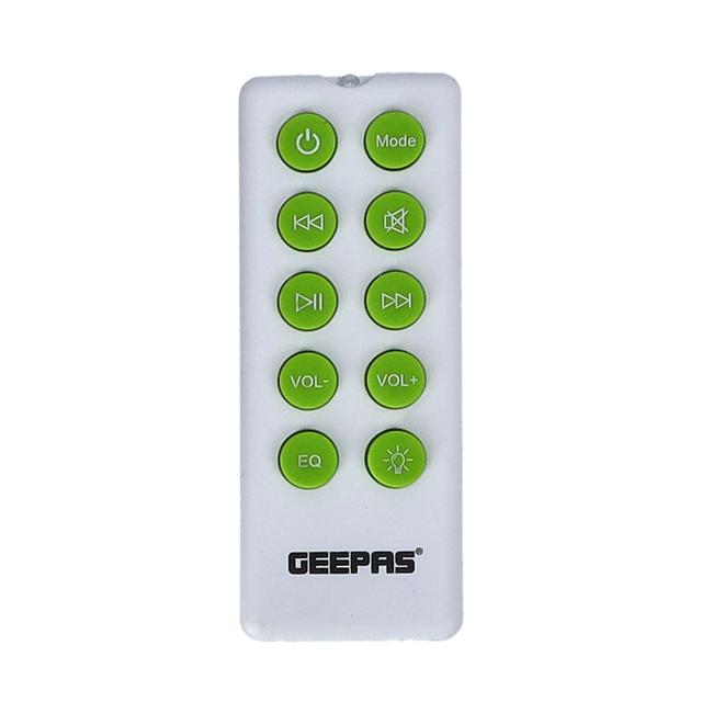 Geepas Portable Rechargeable Trolley Speaker with Remote & Mic GMS11190 - SW1hZ2U6MTU0NDQx