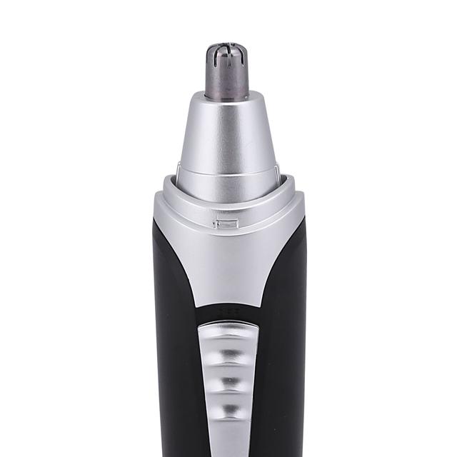 Geepas GNT8651 Nose & Ear Trimmer - Professional 2 in 1 Eyebrow & Facial Hair Trimmer for Men -Cleaning Brush - Electric Nostril Nasal Hair Painless Clipper - SW1hZ2U6MTQyMDQ1