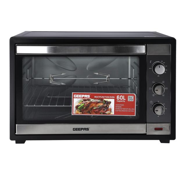 Geepas Electric Oven with Timer, 60L - SW1hZ2U6MTQyMTQx