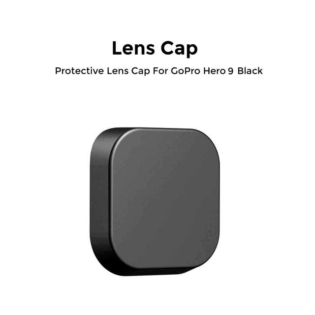 O Ozone Protective Silicone Case for GoPro Hero 9 Black with Lanyard Strap & Lens Cap Cover [ Action Camera Accessories ] - Black - Black - SW1hZ2U6MTIzODMy