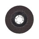 Geepas Flap Disc 115mm X 22.2 - Perfect for All 4.5" Angle Grinders, Grit P100 - 22.2mm Bore Size with Aluminium Oxide Grit - Ideal for Rust Removal & Deburring Jobs - SW1hZ2U6MTU0NjU5
