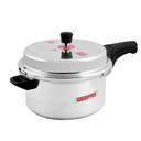 Geepas GPC327 7.5L Stainless Steel Induction Base Pressure Cooker - Lightweight & Durable Cooker with Lid, Cool Handle & Safety Valves - 5 Years Warranty - SW1hZ2U6MTQyMjcz