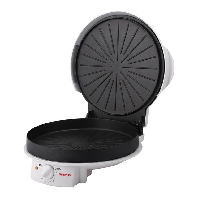 Geepas Portable Design 1800W Pizza Maker with 32 Cm Non-stick Baking Plate & Power-On Indicator GPM2035 - SW1hZ2U6MTQyMzcw