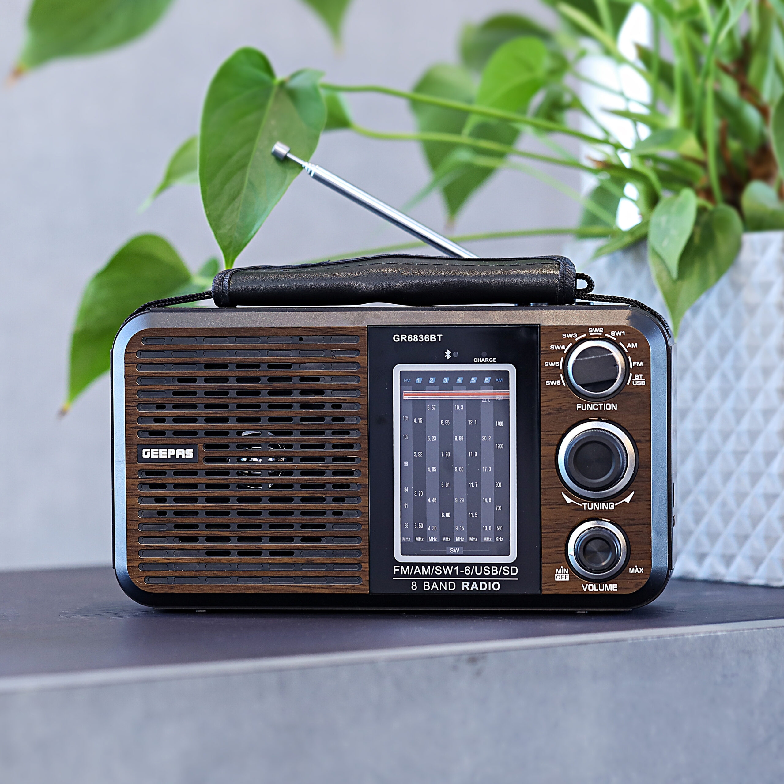 راديو محمول قابل لإعادة الشحن Geepas  Radio