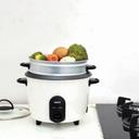 Geepas GRC35011 1.5L Automatic Rice Cooker 500W - Steam Vent Lid & Simple One Touch Operation -Make Rice, Steam Healthy Food & Vegetables - 2 Year Warranty - SW1hZ2U6MTQyNTkz