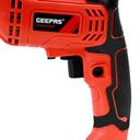 Geepas Percussion Drill 450W- Selector for Masonry, Brick, Metal, Wood & More - - Support Handle, Lock-On Switch, Depth Gauge & 4300RPM - Ideal for Sonstruction Site Workers, Carpenters, Professionals & DIYers - SW1hZ2U6MTQ5NjQ3